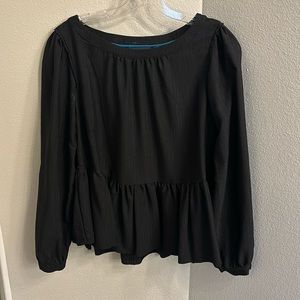 Anthropologie peplum top